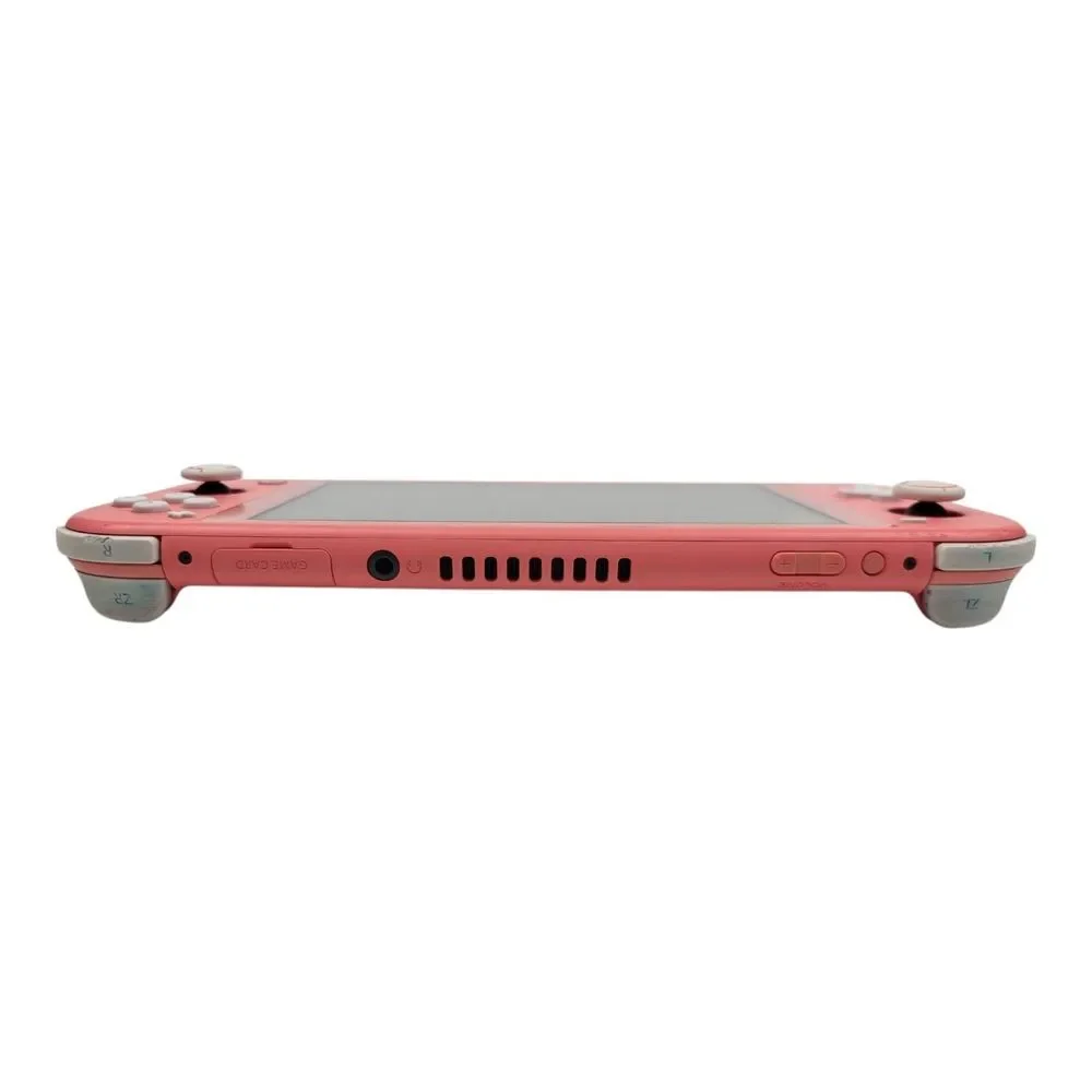 Nintendo Switch Lite Coral Pink Console With Case Handheld System HDH-001 Tested